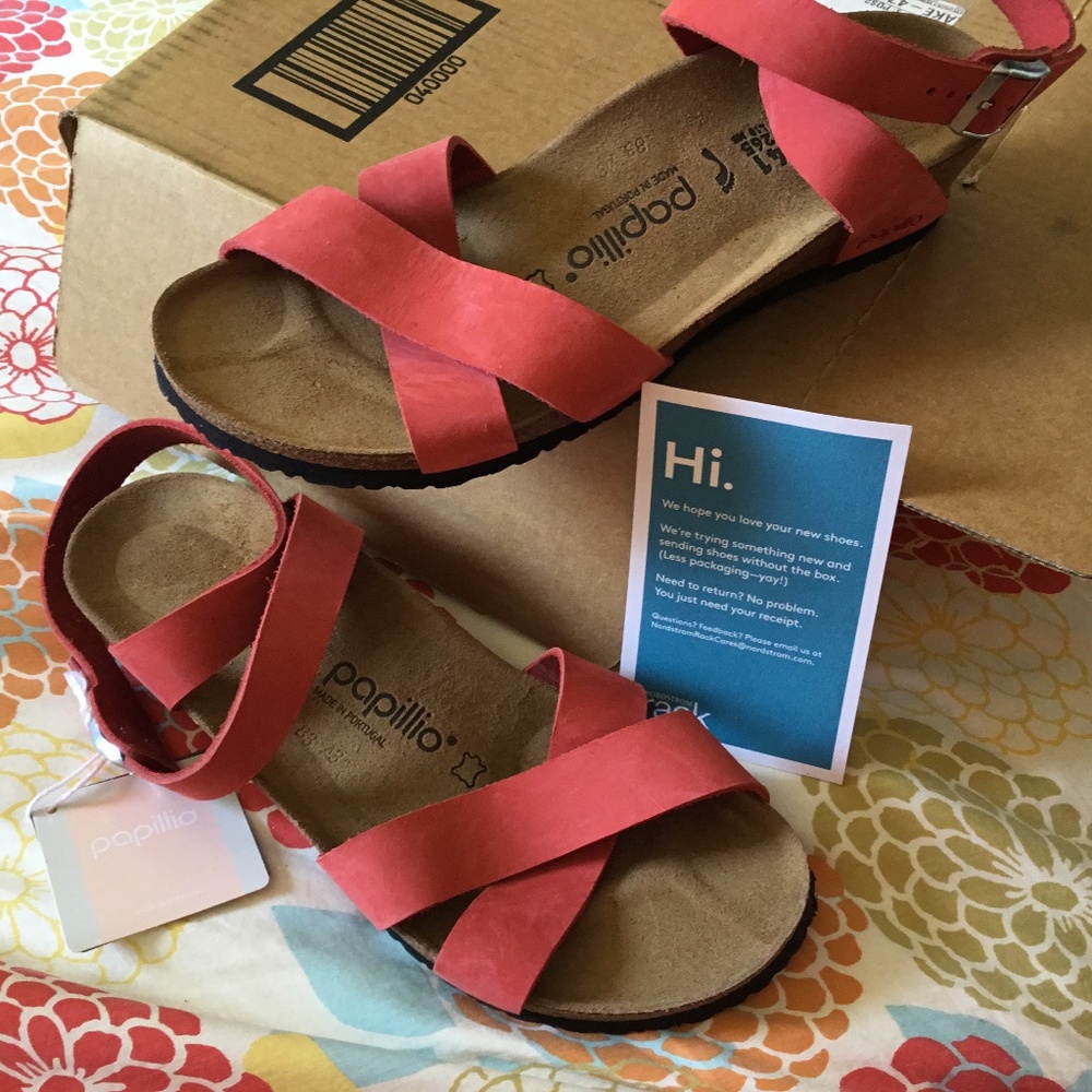 NiB. Birkenstock Papillio Size 41.